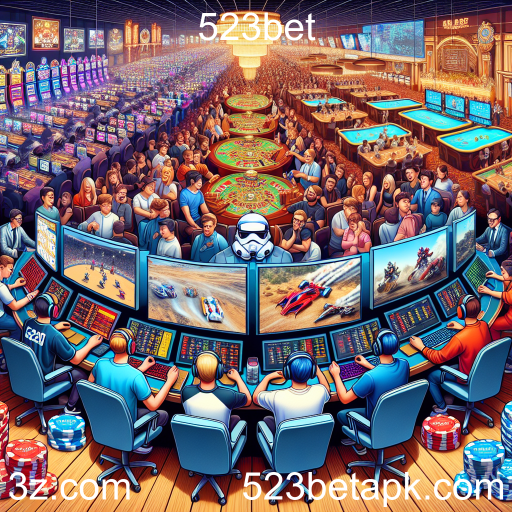 Descubra o Mundo dos eSports na 523bet