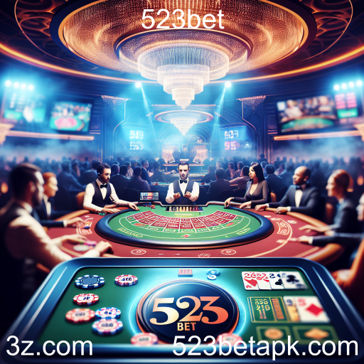 Cassino Ao Vivo na 523bet: Experiência Imersiva de Jogo